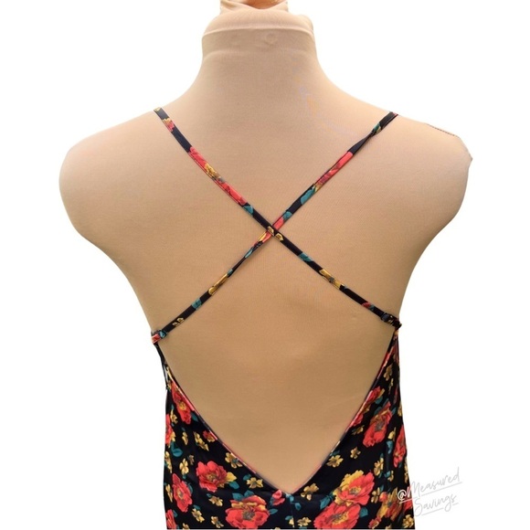 Medium - NWT - LPA X Revolve - Button-Up Floral Slip Maxi Dress - Low Back - Picture 8 of 13